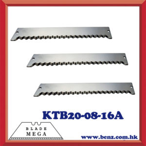 stainless-steel serrated blade