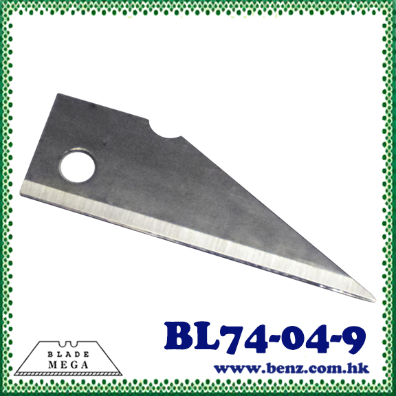 Stainless steel pointed tip blade